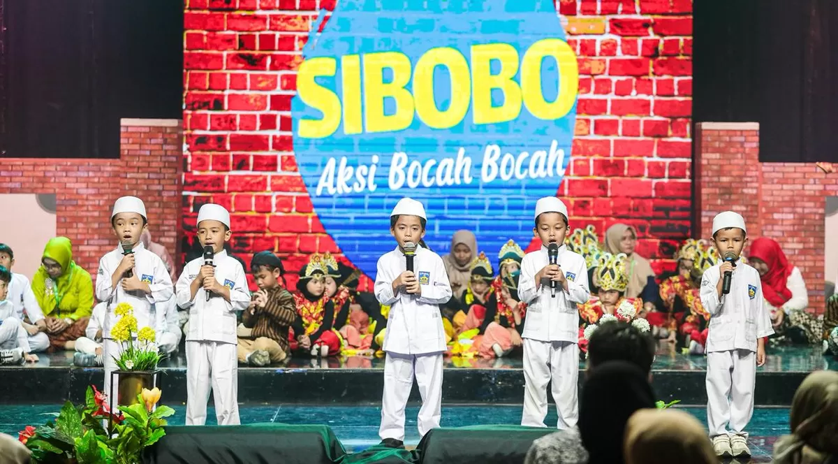 Putra Wagub Jateng Nabigh Tampil Percaya Diri di Panggung Sibobo