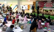 Anak-anak antusias mengikuti Festival Mewarnai dan Mendongeng untuk Palestina yang diprakarsai Lazismu kolaborasi Lazisnu DIY