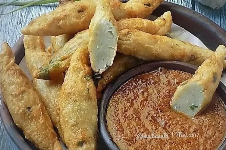 Resep Otak Otak Goreng Sambal Kacang Gurih Garing Nikmat Kenyal Di