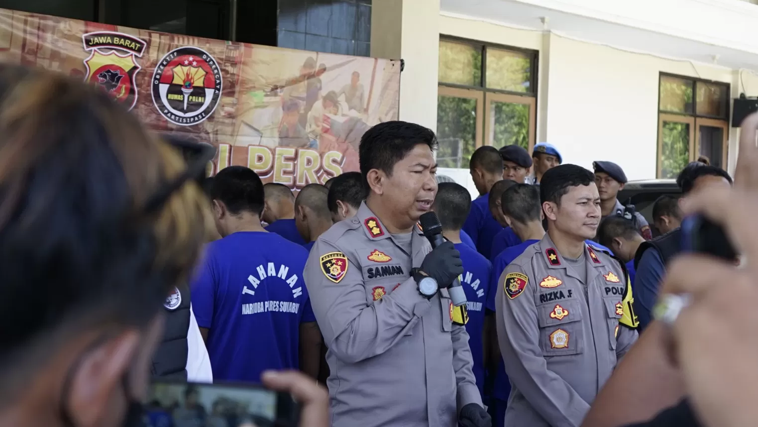 Polres Sukabumi Bongkar Kasus Peredaran Sabu Sinte dan Obat Terlarang (Rudi Imelda )