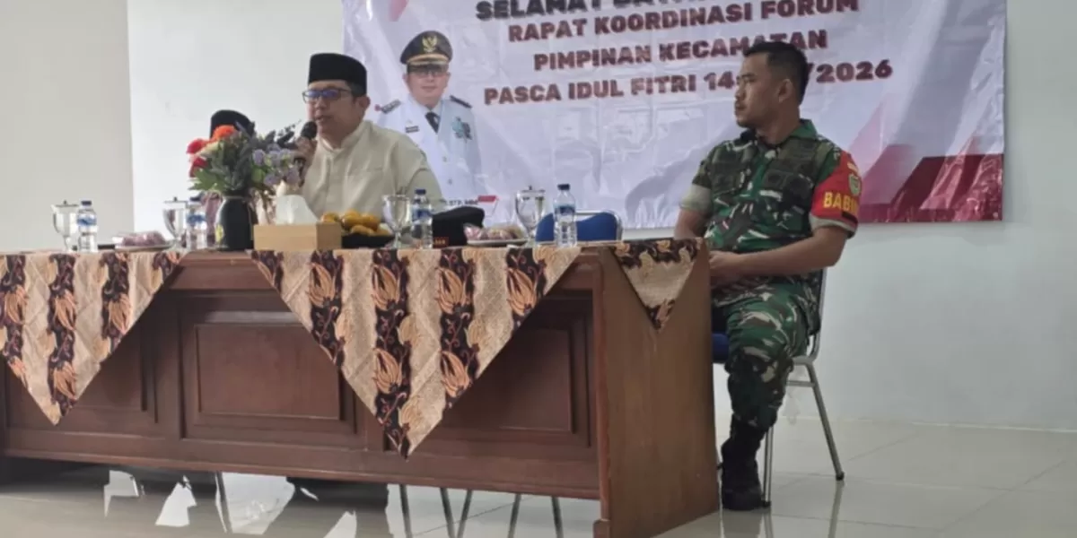 Rapat Forkopimcam Cigombong bahas keamanan pasca Lebaran (DM)
