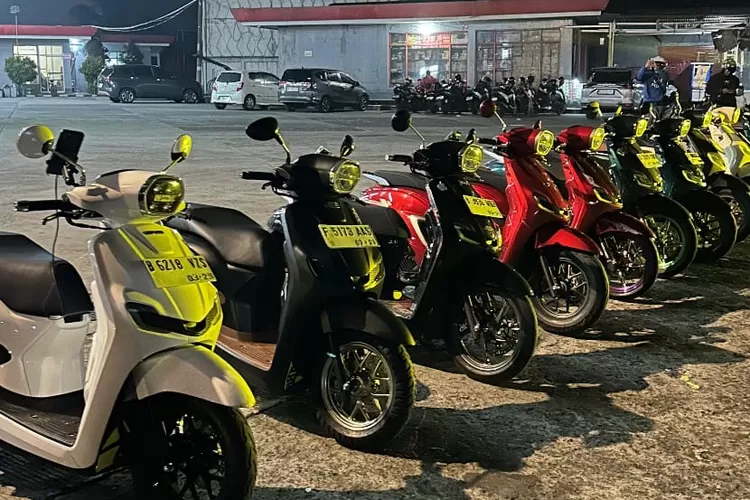 Honda Stylo Club Indonesia (HASCI) Bogor Chapter mengadakan kegiatan Kopi Darat (Kopdar).