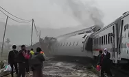 Innalillahi! Kereta Turangga Alami Kecelakaan di Cicalengka, Adu Banteng dengan KA Bandung Raya, Masinis Dikabarkan Meninggal di Tempat