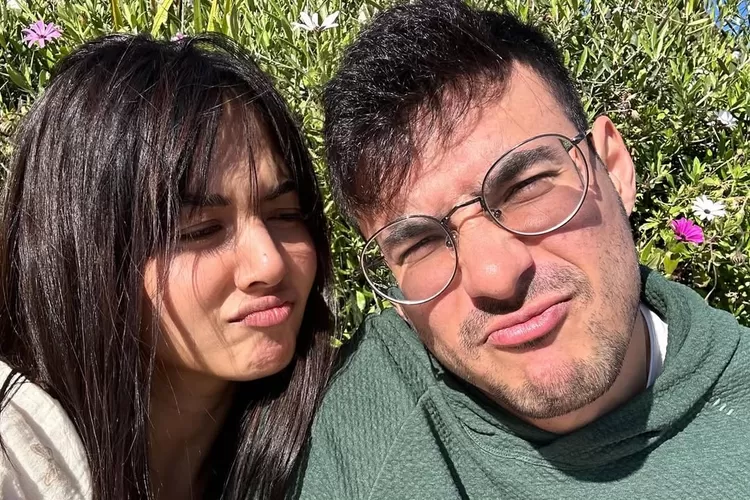 Aurelie Moeremans dan Tyler Bigenho mengalami musibah kecelakaan mobil (Foto: Gorajuara/ Instagram/ @aurelie)