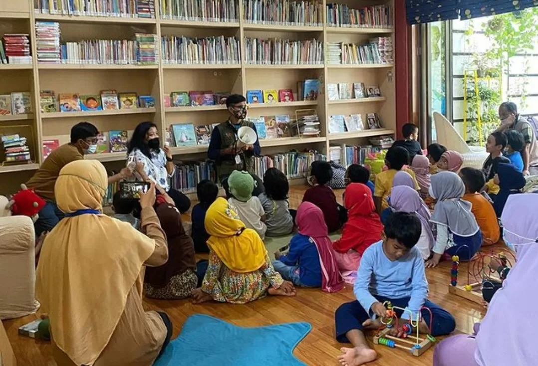 Rimba Baca, salah satu perpustakaan di Jakarta yang ramah anak. (rimbabaca.com)