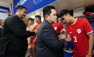 Doakan Kemenangan! Erick Thohir Dorong Semangat Garuda Muda! Dukung Timnas U-23 Indonesia di Laga Krusial Menuju Olimpiade 2024