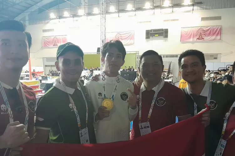 Vicky Tahumil Junior bersama Pengurus PB PERBATI 