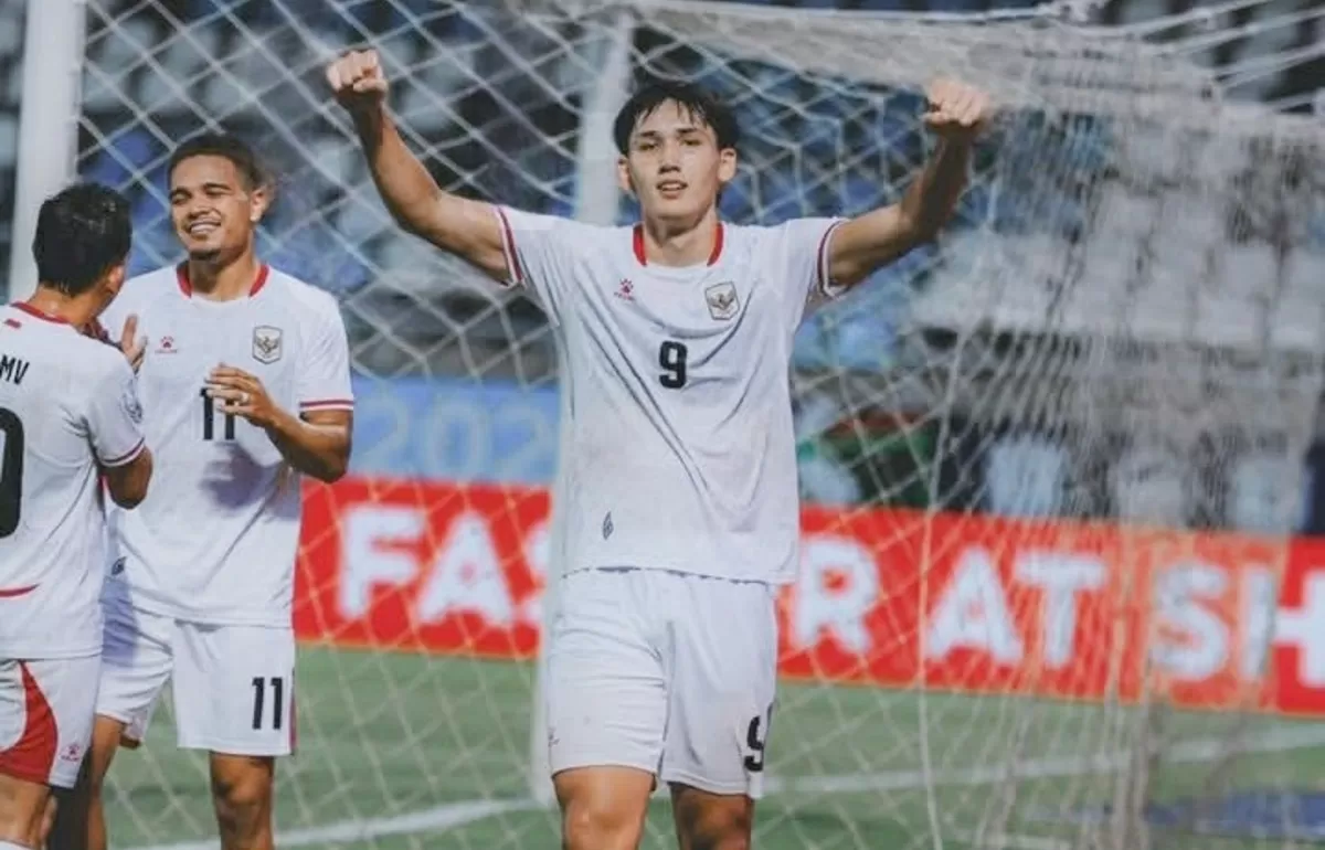 Potret Mitchell Baker yang kembali menyumbang gol dan membawa Timnas Indonesia membawa kemenangan melawan Timor Leste di laga Piala AFF 2026. (Instagram/timnasindonesia)