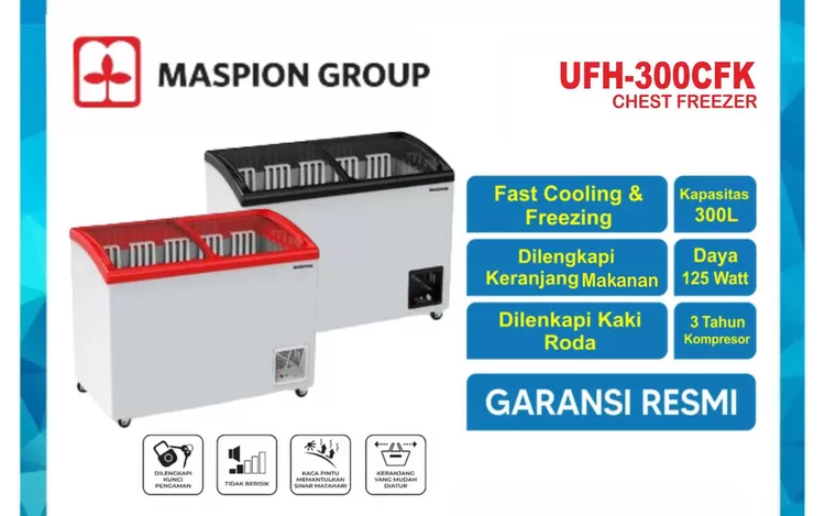 Maspion UFH 300 C Chest Freezer box