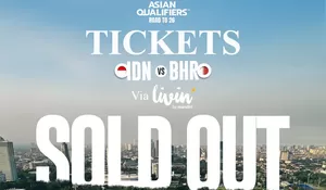 Sold Out! Tiket Laga Timnas Indonesia vs Bahrain Ludes Terjual, 60 Ribu Suporter Garuda Siap Padati SUGBK