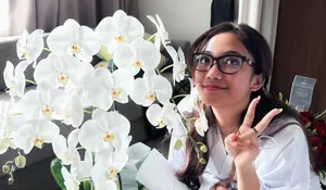 Pamer Momen Bahagia di Rumah Sakit, Marion Jola Rayakan Ulang Tahun Sambil Dirawat Inap