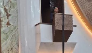 Rais Syuriah PCNU Kota Samarinda Awali Khutbah Jumat Bulan Syawal di Masjid Negara IKN