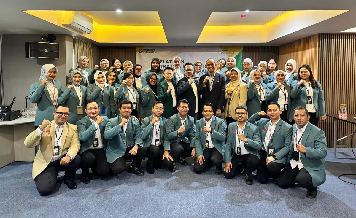 Pegadaian Area Cirendeu optimalkan tim sales lewat pelatihan. (FOTO: Ist)