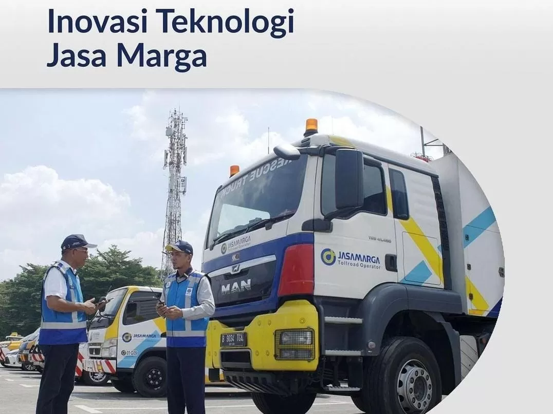 PT Jasa Marga (Persero) Tbk mengembangkan inovasi teknologi untuk mendukung dan memberikan pelayanan maksimal (Instagram @official.jasamarga)