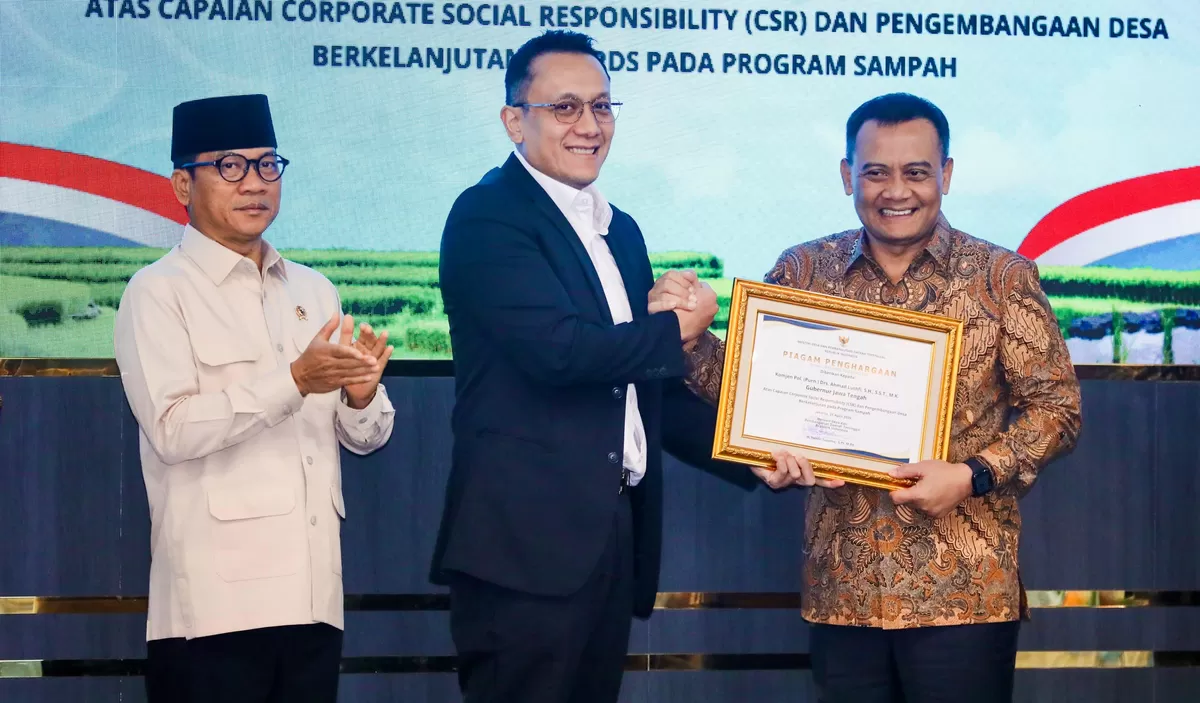 Ahmad Luthfi Raih Penghargaan Nasional, Pengelolaan Sampah Desa Jadi Prioritas Utama