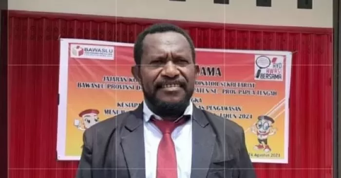 Koordinator Divisi (Koordiv) pencegahan, partisipasi masyarakat dan hubungan masyarakat Meky Tebai. (Istimewa).