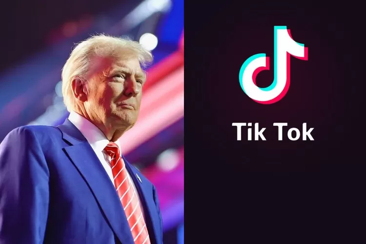 TikTok batal diblokir di AS usai Trump campur tangan. Simak drama larangan dan risiko keamanan data yang masih menghantui. (Kolose IG Donald Trumpt / HukamaNews.com)