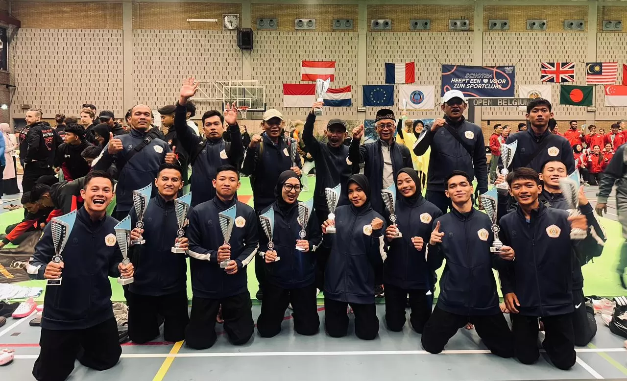 Pencak Silat RI Borong Emas di Belgium Open