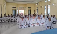 Ujian kenaikan sabuk Inkanas Subang digelar di Polres, cetak karateka berprestasi