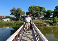 Hemat Waktu dan Tanpa Berputar Jauh, Warga Desa Cemara Kulon Indramayu Rasakan Manfaat Jembatan Baru