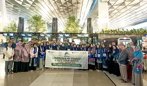 Enam Guru SDIT Miftahul Ulum Cinere Berangkat ke Tanah Suci : Tingkatkan Profesionalisme dan Ikhlas Didik Generasi Islam yang Unggul