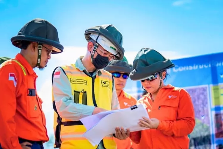 Karyawan PT Vale Indonesia Tbk. (IST)