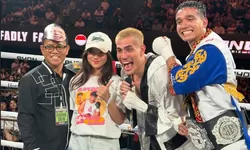 Momen Mengejutkan! Aisar Khaledd Lamar Fuji di Tengah Laga Tinju Byon Combat, Kekalahan dari Fadli Faisal dan Rp100 Juta untuk Haji Faisal 