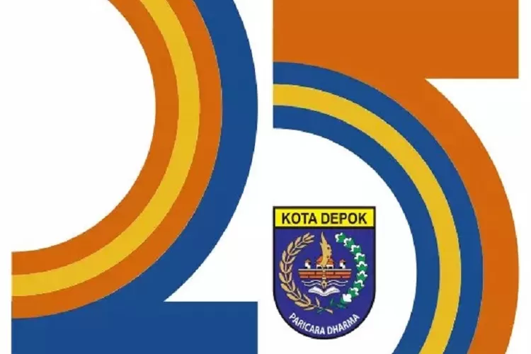 Logo Hari Jadi ke-25 Kota Depok. (PEMKOT DEPOK)