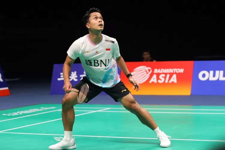Hasil Indonesia Open 2024: Anthony Ginting Disikat Wakil Jepang di 32 Besar (Humas PBSI)