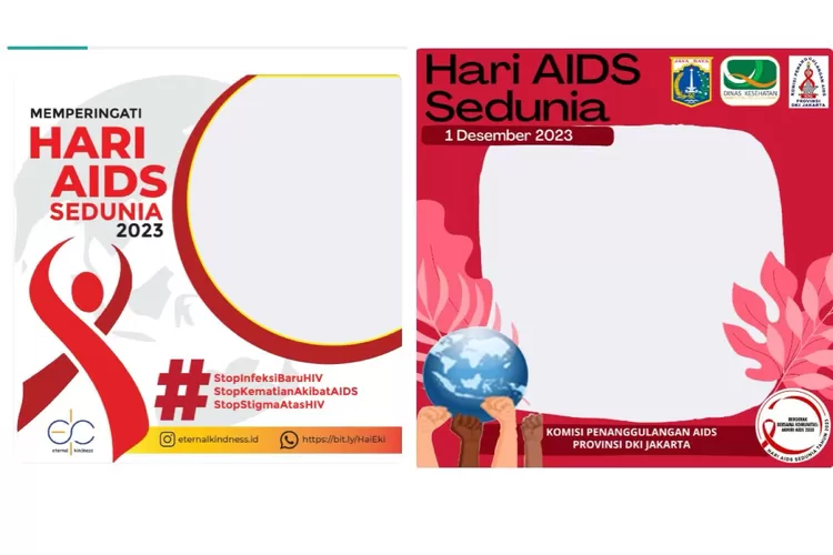 Link Twibbon Hari Aids Sedunia Tanggal Desember Lengkap Cara