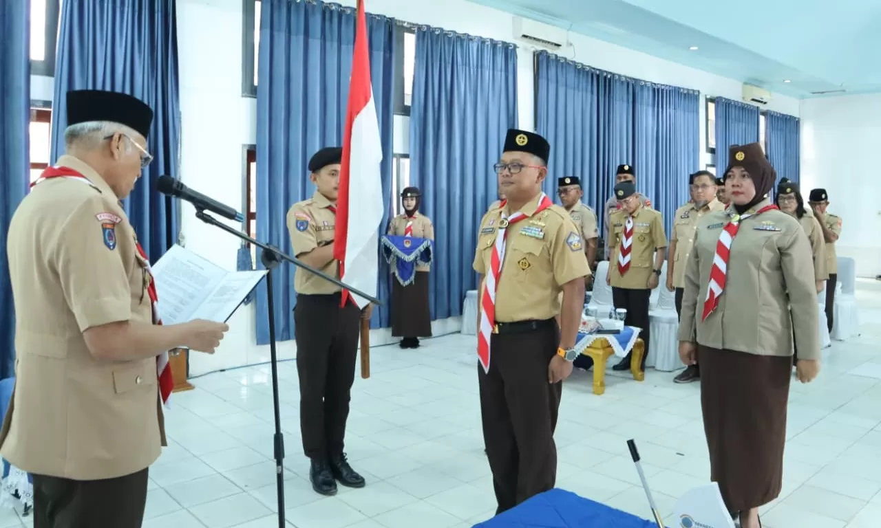acara Pelantikan Majelis Pembimbing (Mabi) dan Pimpinan Saka Bahari Tingkat Daerah Sultra