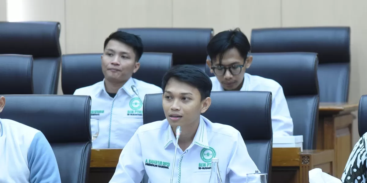 Presidium Nasional BEM PTNU Se-Nusantara, Achmad Baha'ur Rifqi (Ist)