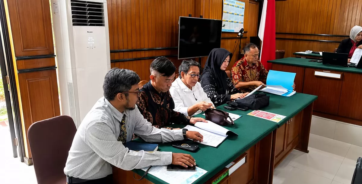Sidang perdana gugatan pedagang alun-alun Cibeber Cianjur ditunda (Ist)
