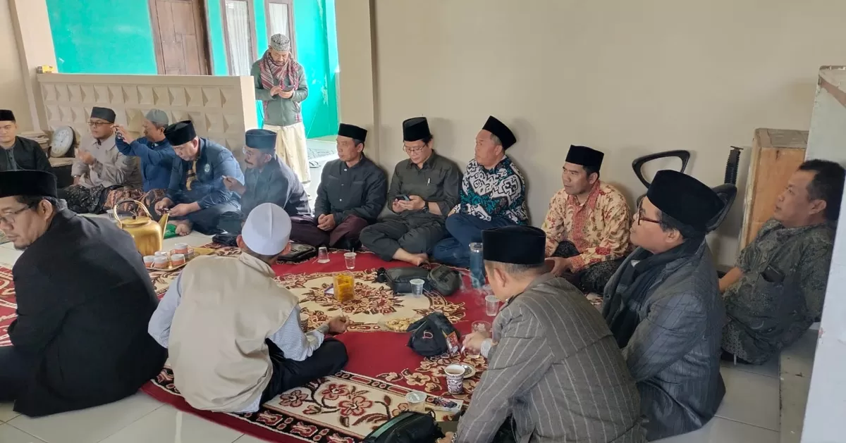 Suasana Rapat Koordinasi LPTQ Kabupaten Cianjur bersama Ketua LPTQ Kecamatan se-Kabupaten Cianjur di Pondok Pesantren Al Anshoriyah, Pagelaran. (FOTO: Ist)
