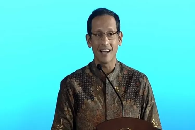 Nadiem Makarim Jadi Tersangka Korupsi Pengadaan Laptop. (YouTube Kemendikbud RI)