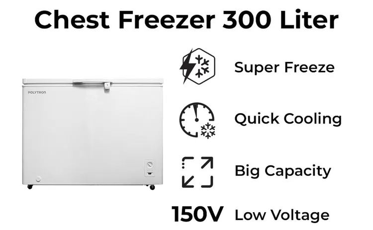 Polytron Chest Freezer PCF318