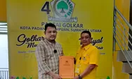 Mendaftar ke Partai Golkar, Abdul Haris Nasution Pede Maju Calon Walikota Padangsidimpuan