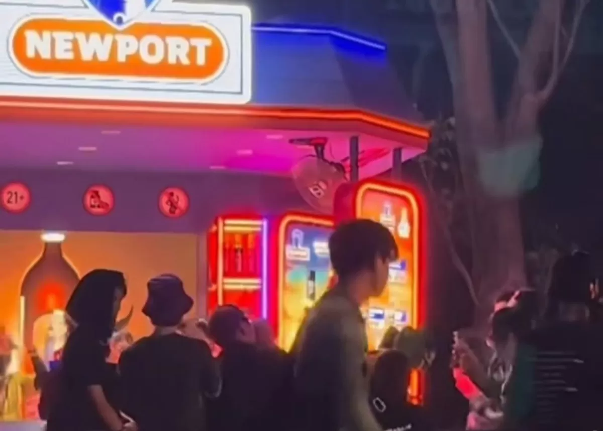 Brand miras Newport tuai kecaman usai membuat challege hafalan Qur'an berhadiah minuman keras di festival musik The Sounds Project (Instagram/hilmi.firdausi)