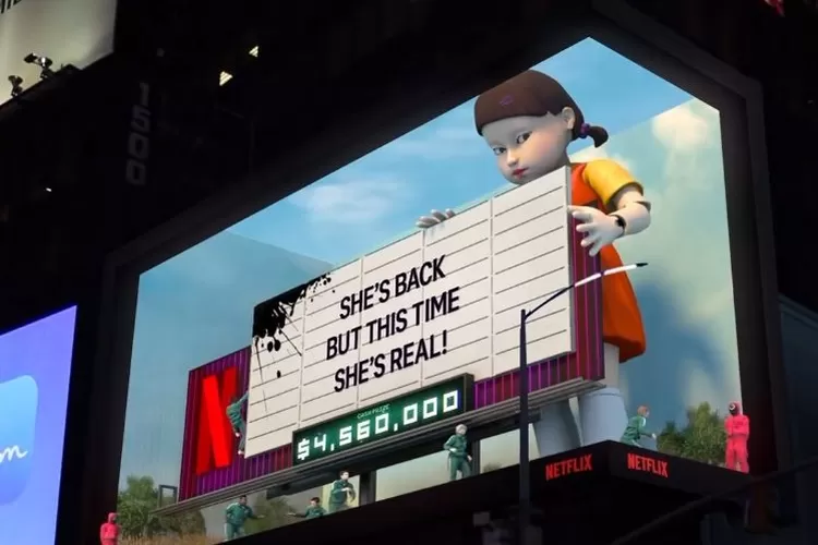 Netflix merilis Squid Game: The Challenge (X @netflix)