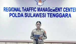 Ditlantas Polda Sultra Siarkan Live Traffic Update Bersama RRI Kendari, Informasi Lalu Lintas Disampaikan Secara Real-Time