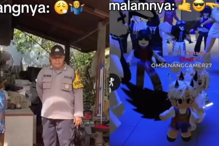 Pak Polisi Main Game Roblox Gunakan Avatar Malaikat Chibi (Lambe Turah)