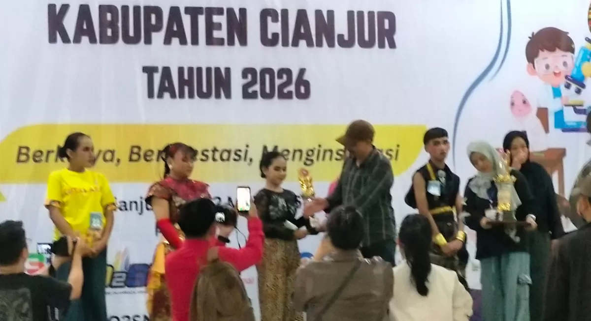 Pelajar SMP di Cianjur sabet gelar juara O2SN dan FLS3N 2026 (Ist)