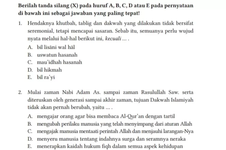 Kunci Jawaban PAI Kelas 11 Halaman 132 133 134 Kurikulum Merdeka ...