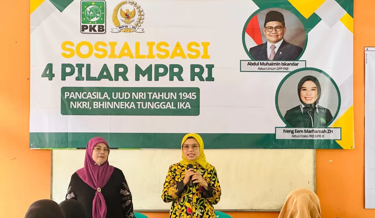 Sosialisasi 4 Pilar Neng Eem Marhamah. (FOTO: Ist)
