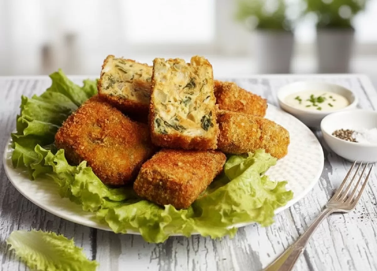 Ilustrasi Nugget tahu ayam sayur homemade. (Pinterest)