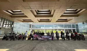 DAM Gelar Honda ADV Nyoride Bersama Komunitas, Susuri Jalanan Kota Bandung