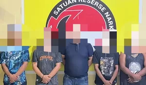 Ungkap Dugaan Peredaran Sabu, Polres Muna Amankan Lima Orang