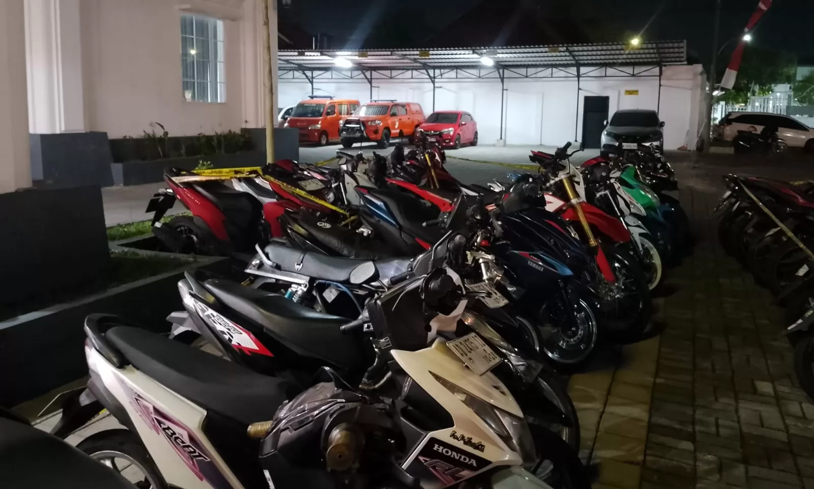 Satlantas Surakarta Gencarkan Penertiban, Puluhan Kendaraan Knalpot Brong Terjaring Operasi. (kliksolonews/dok Polresta Surakarta)