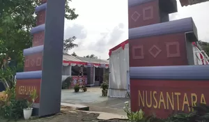 Mengintip Keunikan TPS Bertema Kerajaan Nusantara di Depok Jaya: DPT Capai 1.750 Orang, Tujuh TPS Bertemakan Hiruk Pikuk Politik saat Ini