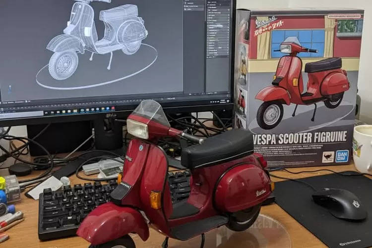 Foto miniatur AI mirip action figure bisa dibuat sendiri. Ikuti panduan bikin miniatur dengan Google Gemini dan edit di PixVerse. (Facebook Pandex Abdi Negara )